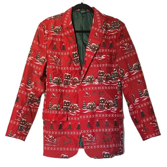Other - Men's Christmas Blazer Jacket -  Ugly Christmas Sweater